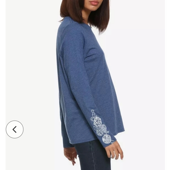 Her Universe Doctor Who TARDIS Speckle Girls Long-Sleeve T-Shirt - Picture 10 of 12